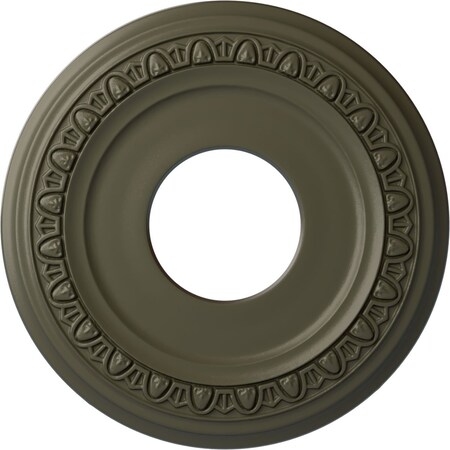 Ekena Millwork Jackson Ceiling Medallion (Fits Canopies up to 7 3/8"), 12 1/4"OD x 4"ID x 1 1/8"P, Witch Hazel CM12JAWHF